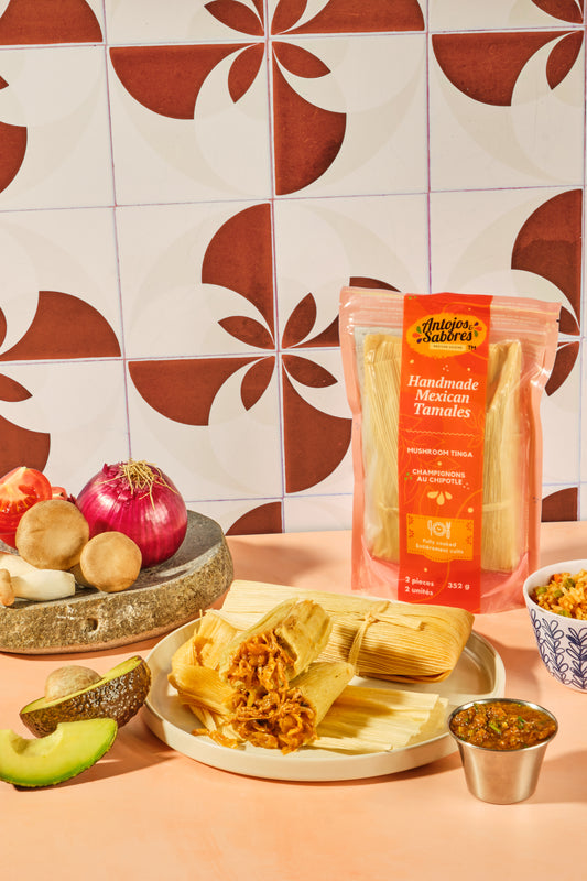 Mushroom Tinga (Frozen) - Antojos y Sabores Mexican Cuisine Inc